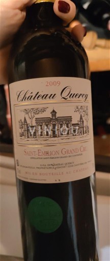 Bordeaux Saint-Émilion Grand Cru Grand Cru Château Queyron 2009
