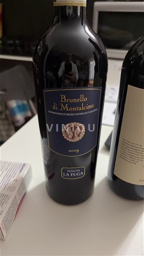 Toscana Brunello di Montalcino. Tenuta La Fuga 2019