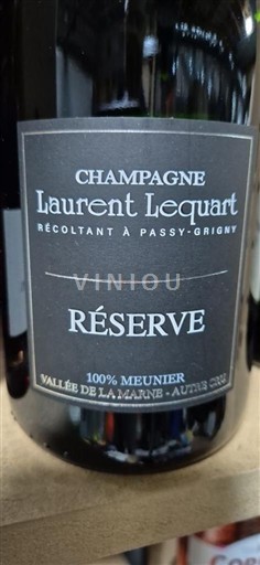 Champagne Laurent Lequart Réserve Senza annata