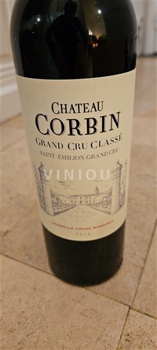 Bordeaux Saint-Émilion Grand Cru Grand Cru Classé Château Corbin 2018