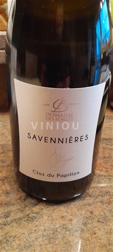 Valle del Loira Savennières Domaine S Forges Clos du Papillon Sin añada