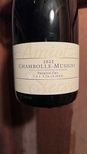 Burgund Chambolle-Musigny Premier Cru Amiot Servelle Les Charmes 2022