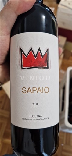 Tuscan Wines Unspecified Sapaio 2016