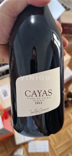 Valais Syrah du Valais Jean-René Germanier Cayas Réserve 2022