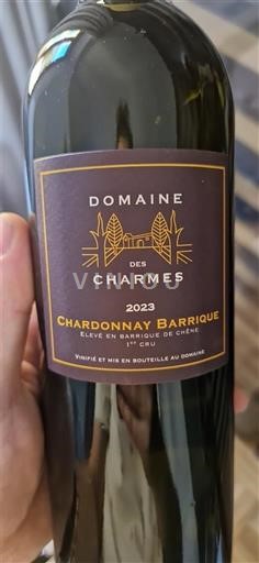 Bourgogne Bourgogne Chardonnay Premier Cru Domaine S Charmes Chardonnay Barrique 2023