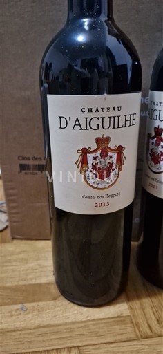 Bordeaux Castillon-côtes-de-bordeaux Château Aiguilhe 2013