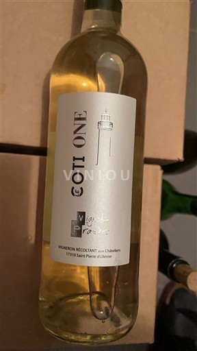 Akvitanska in Charentes Šarentec Vignoble Poncereau Côt One 2024