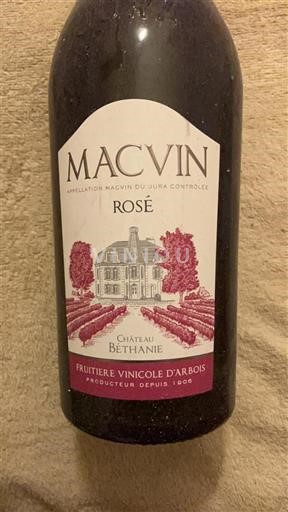 Jura Macvin-du-Jura Château Béthanie Non-Vintage