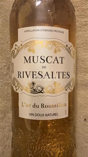 Roussillon Muscat de Rivesaltes L'or du Roussillon Neleten.