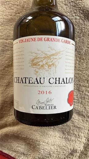 Jura Château-Chalon Marcel Cabelier Vin Jaune de Grande Garde 2016