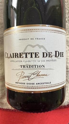 Rhônedalen Clairette de Die Pierre Chanau Tradition Icke årgångsbetecknad