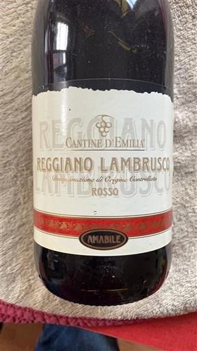 Emilia-Romagna Ospecificerad Cantine d'Emilia Icke årgångsbetecknad