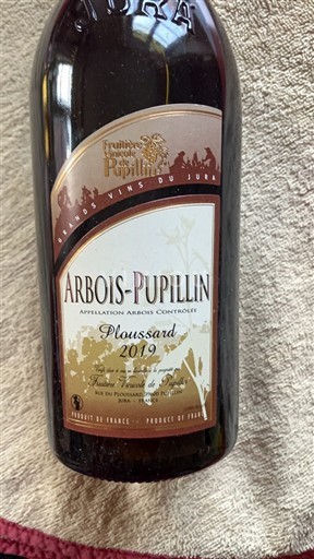 Jura Arbois-Pupillin Fruitière Vinicole de Pupillin Ploussard 2019