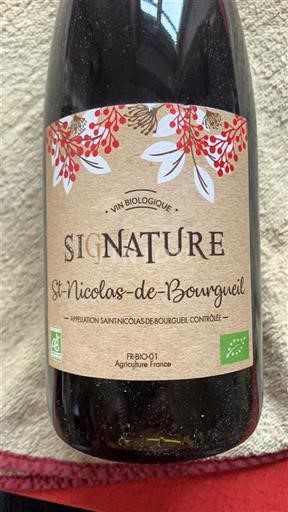 Loire-dalen Saint-Nicolas-De-Bourgueil Signature 2019