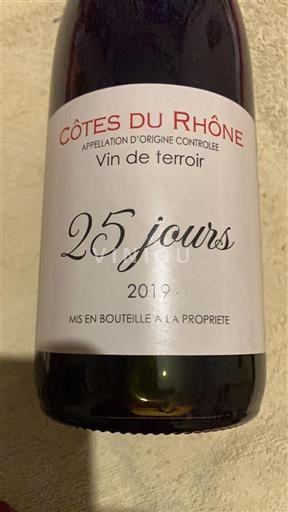 Valle del Rodano Côtes-du-Rhône 25 jours 2019
