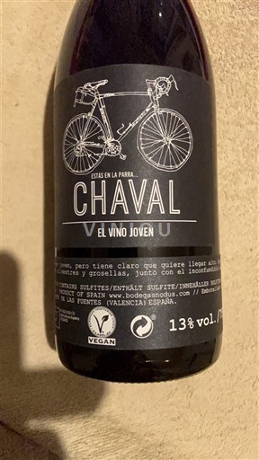 Cộng đồng Valencia Utiel-Requena Bodegas Nodus Chaval El Vino Joven Không niên vụ