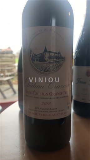 Bordeaux Saint-Émilion Grand Cru Château Cruzeau 2013