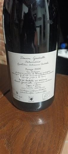 Weine Rouge sec Domaine Gaubiolle 2020 Frankreich Südwestfrankreich Pécharmant AOC