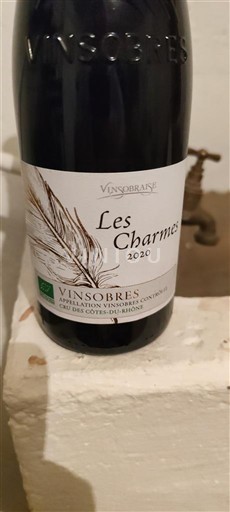 Rhône Valley Vinsobres Vinsobraise Les Charmes 2020