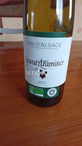 Alsasko Gewürztraminer Expert club Philippe Géry 2022