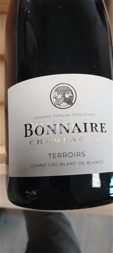 Champagne Šampanské Grand Cru Bonnaire Terroirs Neročník