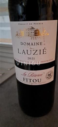 Languedoc Fitou Domaine Lauzié La Réserve 2021