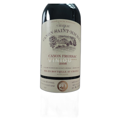 Bordeaux Nicht spezifiziert Château Canon Saint-Michel 2005