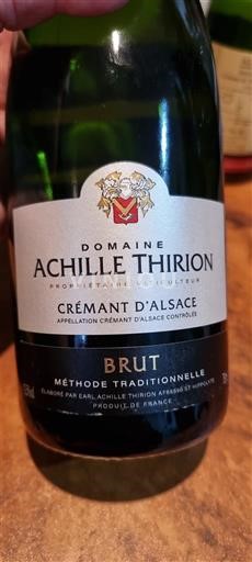 Alsace Alsace-kuohuviini Domaine Achille Thirion Ei vuosikertaa