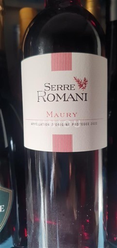 Roussillon Maury Serre Romani Neleten.