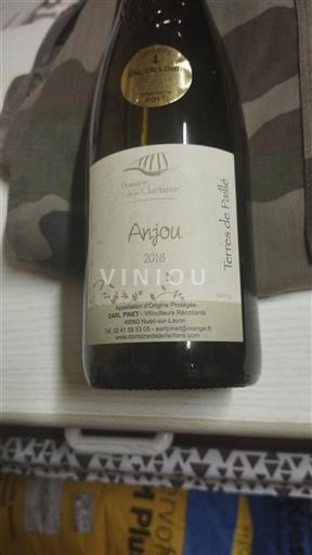 Valle del Loira Anjou Domaine La Clartière Terres de Paillé 2016