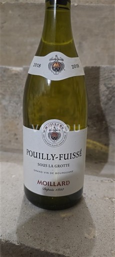 Burgundy Pouilly-Fuissé Moillard Sous la Grotte 2018