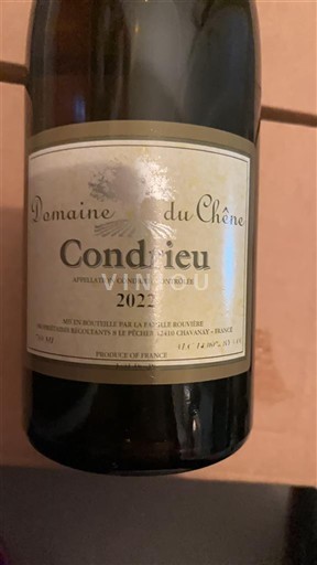 Údolí Rhôny Condrieu Domaine Chêne 2022
