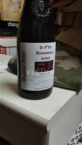 Loiren laakso Touraine Rousseau Frères le P'tit Rousseau 2022