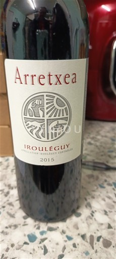 Sudoeste Irouléguy Domaine Arretxea 2015