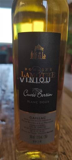 Tây Nam Gaillac Domaine Lamothe Bertin 2018