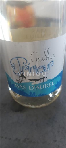 Sud-Ovest Gaillac Mas d'Aurel Primeur 2024