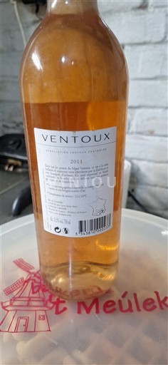 Rhônen laakso Ventoux Cave saint marc 2011