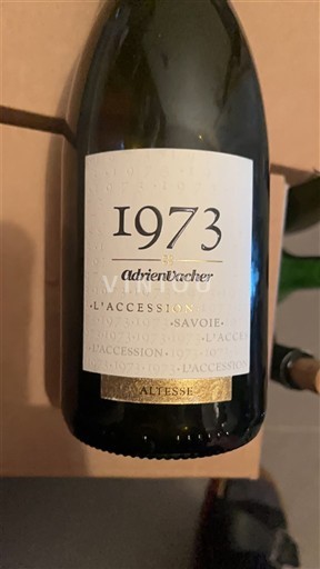 Savoie og Bugey Roussette de Savoie Adrien Vacher L'Accession 1973 2022