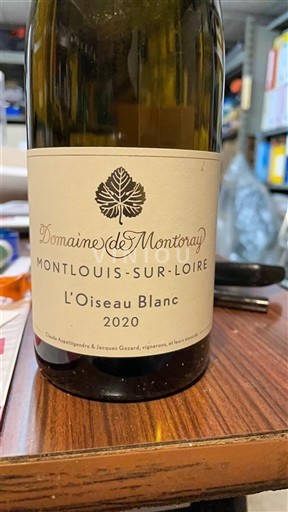 Loirevallei Montlouis-sur-Loire Domaine Montoray L'Oiseau Blanc 2020
