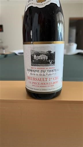 Burgundsko Nespecifikováno Premier Cru Domaine Château La Pièce-sous-le-Bois 1992