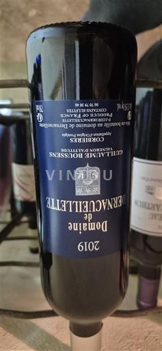 Vina Rouge sec Domaine Dernacueillette 2019 Francija Langvedok Corbières AOC