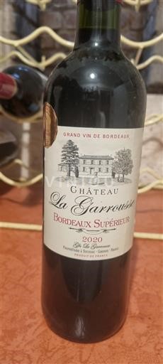 Bordeaux Bordeaux Supérieur Château La Garousse 2020