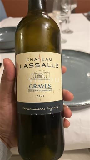 Bordeaux Graves Château Lassalle 2020