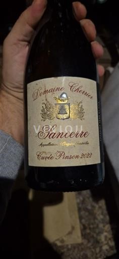 Loiren laakso Sancerre Domaine Cherrier Pinson 2022