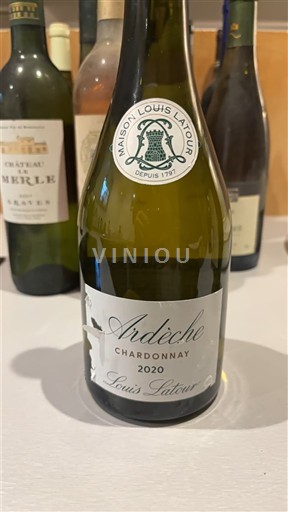 Alps and Rhone Valley Ardèche Louis Latour Ardèche Chardonnay 2020