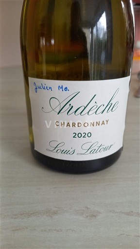 Alpene og Rhône-landene Ardèche Louis Latour Ardèche Chardonnay 2020