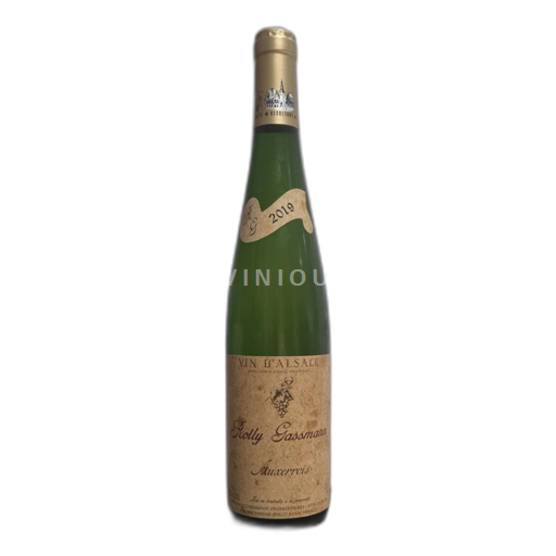 Alsácia Não especificado Rolly Gassmann Auxerrois 2019