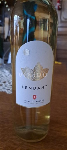 Valais Fendant Cave de Valère 2022