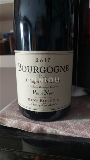 Bourgogne René Bouvier Chapitre Suivant 2017
