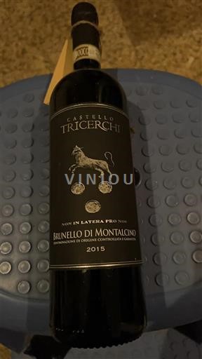 Toscane Brunello di Montalcino Castello Tricerchi 2015